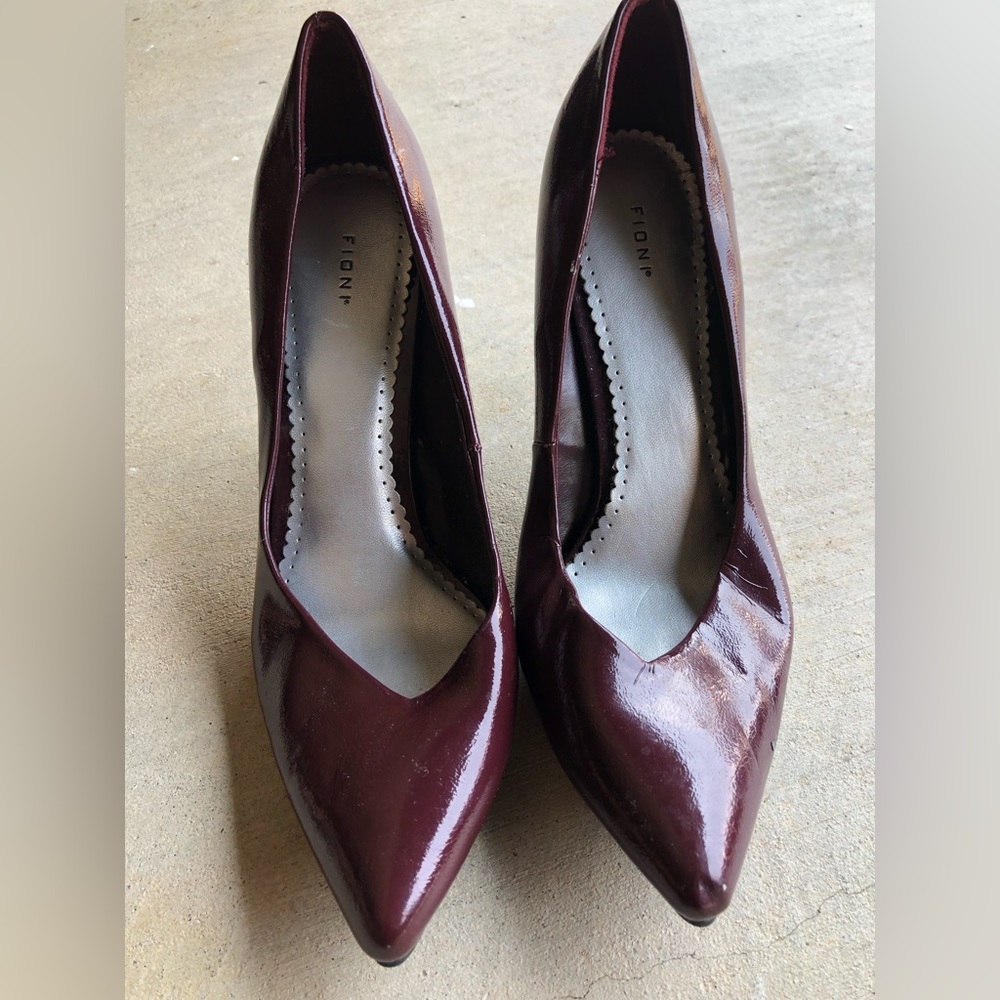 Maroon/Burgundy Heels
